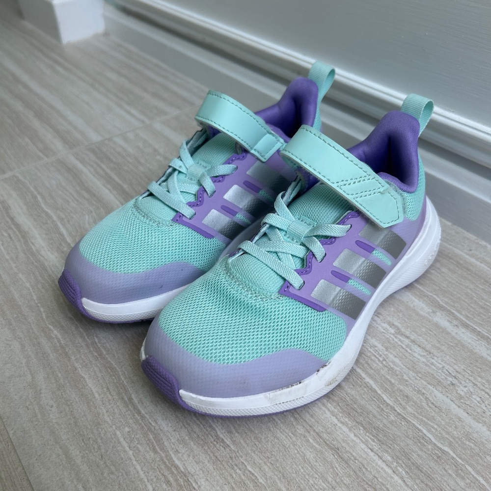 Adidas Girls' Preschool Fortarun 2.0 Cloudfoam Sneakers Size 12K